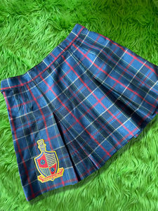 Plaid Mini Skirt